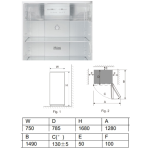 Candy 金鼎 CCDNI-700DS-19 515公升 雙門雪櫃